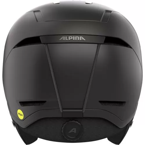 Alpina Versatile Mips Skihelm - black matt
